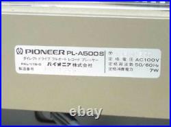 Used Pioneer PL-A500S Turntable P Record Player from japan good condition