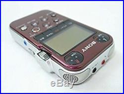 Used SONY PCM-M10 (Red) Audio Linear PCM Recorder Free Shipping from JAPAN