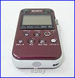 Used SONY PCM-M10 (Red) Audio Linear PCM Recorder Free Shipping from JAPAN