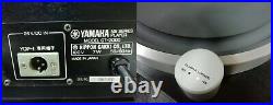 Used Yamaha GT-2000 Record Player Turntable Black YA-39 Tone Arm From Japan