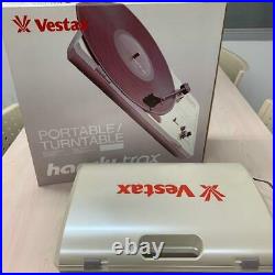 Vestax Handy Trax Portable Turntable Record Player From Japan W / BOX