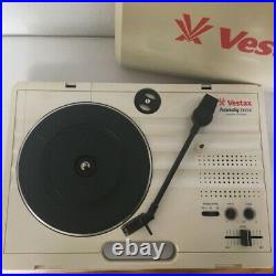 Vestax Handy Trax Portatile Turntable Record Player White from Japan Uesed
