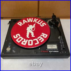 Vestax PDT-5000 Turntable DJ Professinal Record Player from Japan Used