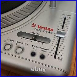 Vestax PDX-2000 DJ Turntable Analog Record Player AC100V From JAPAN