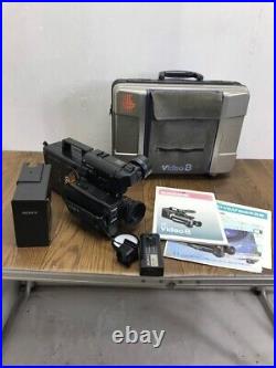Vintage Sony CCD-V8AF 8mm Video 8 Video Camera Recorder Works from Japan