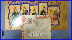 X japan Blue Blood Vinyl LP Records Record From Japan Japanese Rock