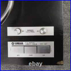 YAMAHARecord player Direct Drive Working Used from Japan FedEx
