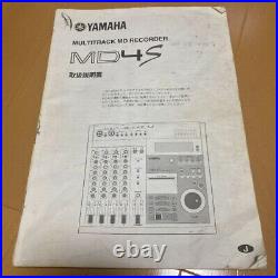 YAMAHA MD4S Multi-track MD Recorder with Case from japan Excellent