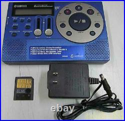 YAMAHA SH-01 SOUND SKETCHER Blue Portable SD Recorder MTR From Japan Tested Used