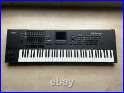 Yamaha Motif XF7 Synthesizer 76-key with Power Cable Live Recording from Japan