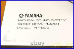 Yamaha YP-800 Direct Drive Turntable Record Player from japan