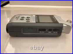 ZOOM H4N Handy Recorder Silver Tested and Works Used From Japan