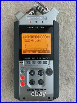 ZOOM H4n PRO 4 Tracks Portable Handy Recorder All Black from Japan