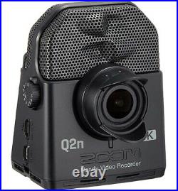 ZOOM Handy Video Recorder Q2n-4K 4KVideo with Superior Audio New from Japan