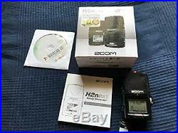 ZOOM Handy recorder H2n linear PCM recorder Black from Japan F/S USED