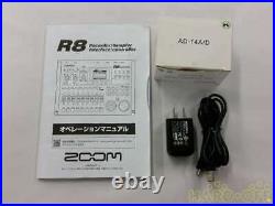 ZOOM R8 MTR 8Track Hard Disc Drum Rhythm Multi Track Record From Japan