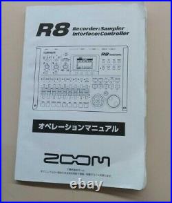 ZOOM R8 Multi Track Recorder Audio with Manual Excellent From Japan F/S