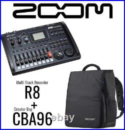 ZOOM R8 multitrack recorder + CBA96 creator's bag set new and unused from Japan