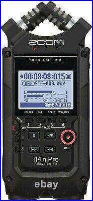 ZOOM Zoom Handy Recorder All Black Edition H4nPro / BLACK From japan NEW