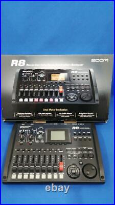 Zoom R8 Multitrack 8 Track Digital Recorder Sampler With Accessories From Japan